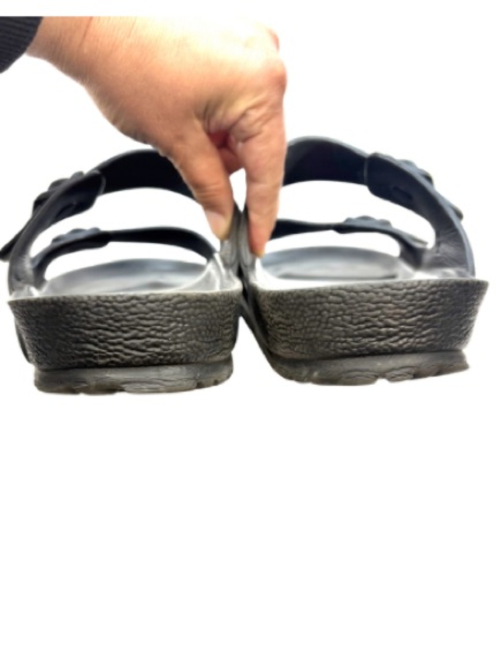 Birkenstock Men’s Black EVA Rubber Sandals | 46 - Picture 5 of 11